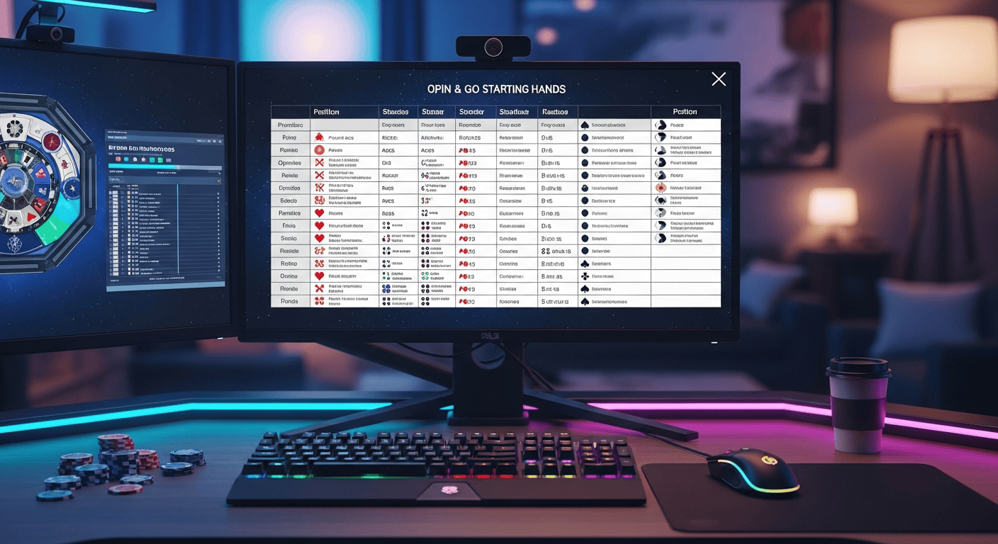 Analyse des meilleures mains à jouer dans les spin and go au poker