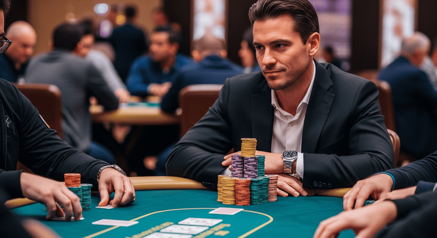 Chip leader au poker : Comment prendre les bonnes décisions en fin de tournoi