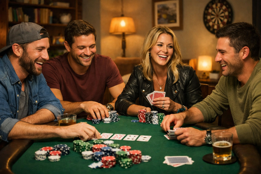 Poker entre amis : les meilleures variantes à essayer lors de vos soirées