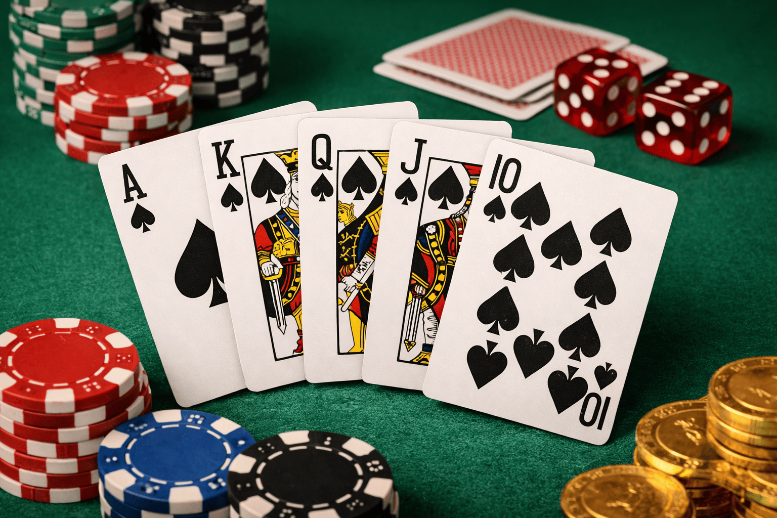 Découvrez comment réaliser une quinte flush au poker pour maximiser vos gains
